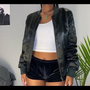 BOMB Hunter Green Bomber Jacket 💣